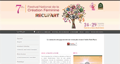 Desktop Screenshot of feminalgerie-creation.org