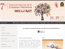 Tablet Screenshot of feminalgerie-creation.org